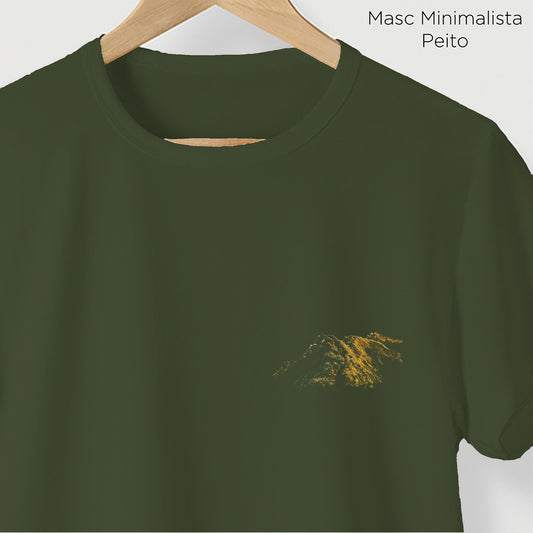 Camiseta Amazônia ISC TRILHA DA CRISTA - VERDE ESCURO - cód 2118