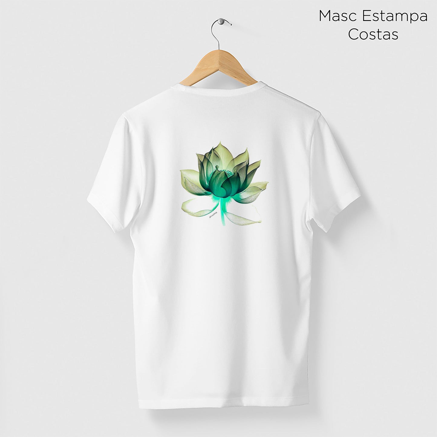 Camiseta Amazônia LOTUS – BRANCO - cód 2085
