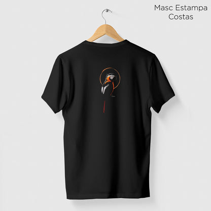Camiseta Amazônia MACAW SUN - PRETO - cód 2091