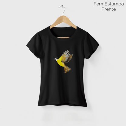 Camiseta Amazônia BEM-TE-VI - PRETO - cód 10507