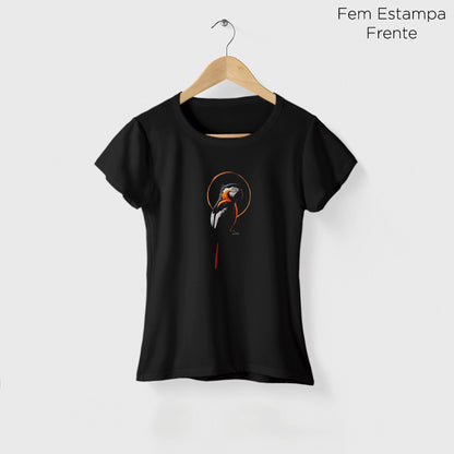 Camiseta Amazônia MACAW SUN - PRETO - cód 2091